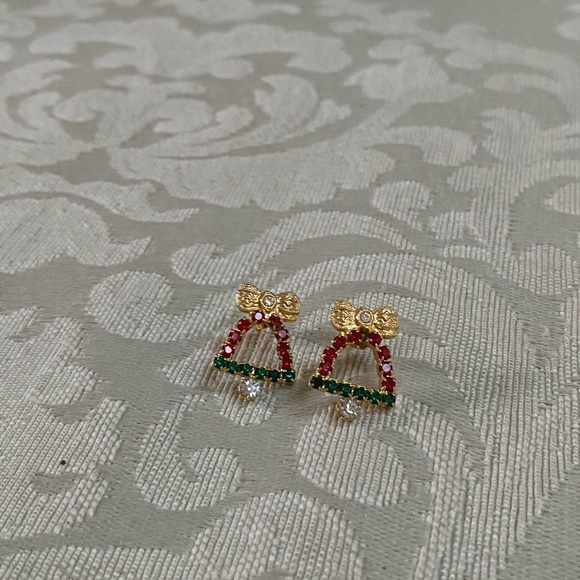Christmas Bells Earrings - Picture 3 of 9